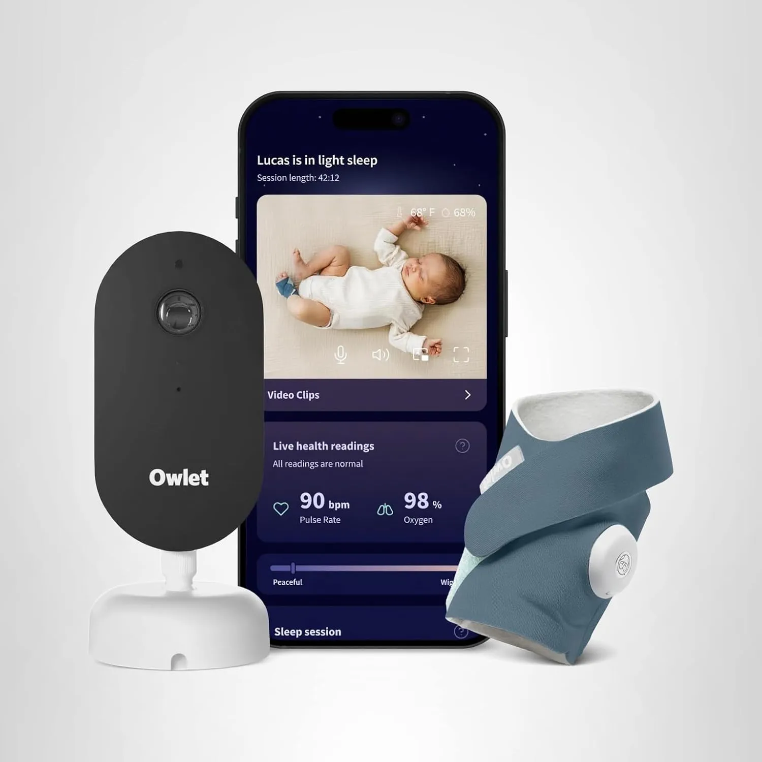 3. Owlet Dream Sock 3